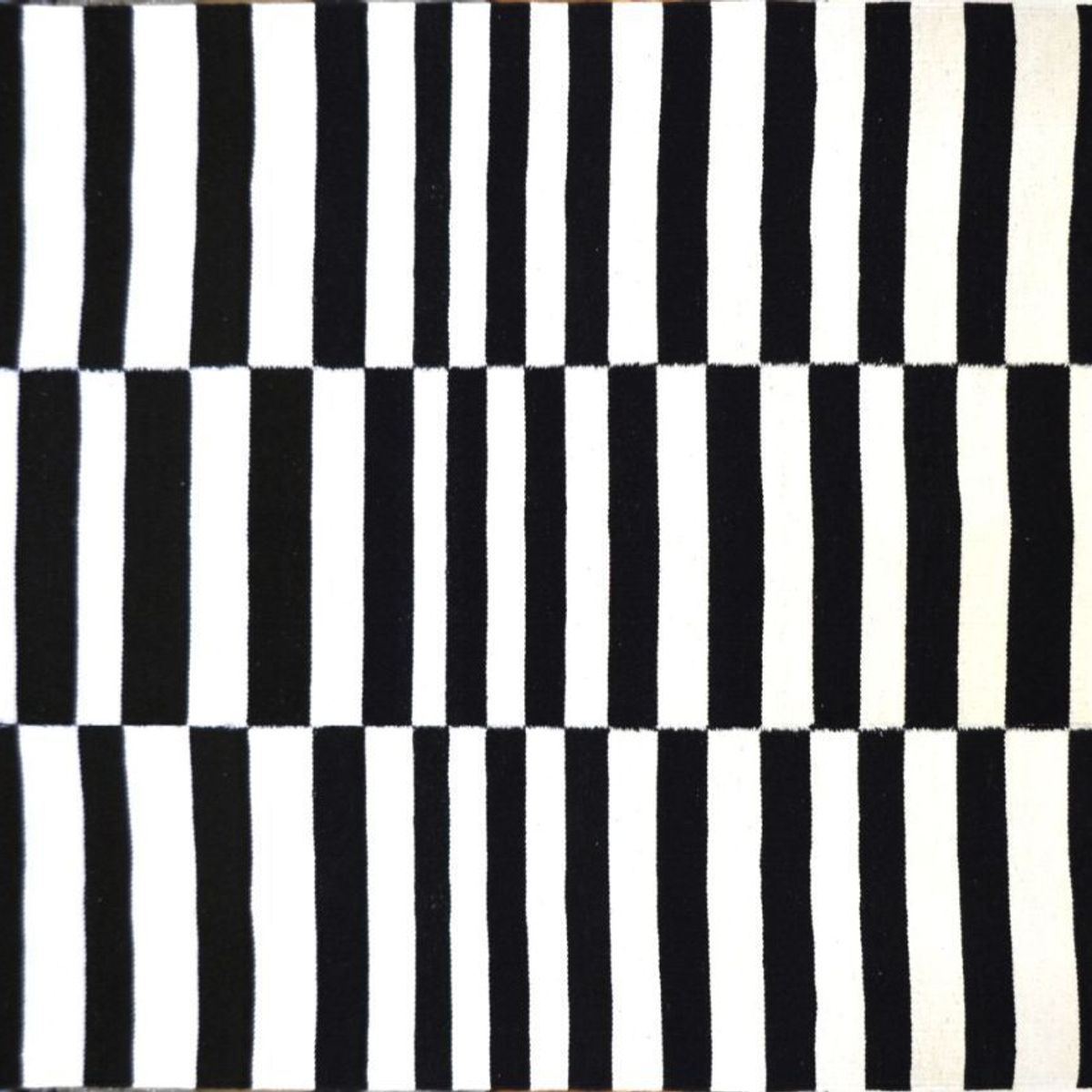 BAZHARS - ALFOMBRA BAZHARS 200X300 CM KILIM GALLE OP ART BN