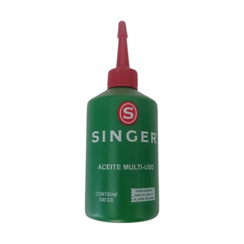 SINGER - Aceite Singer máquina de coser doméstica 100cc