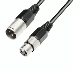 GENERICO - Cable Xlr Macho Hembra Balanceado De 1 Metro