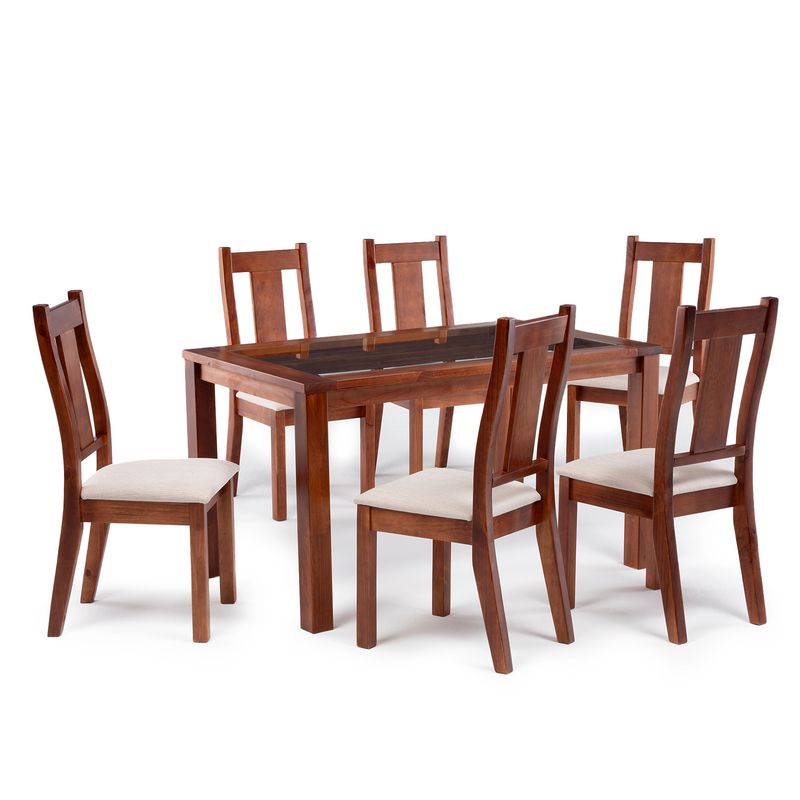 EROOMS - COMEDOR BARCELONA SISAL  6S  CANELA