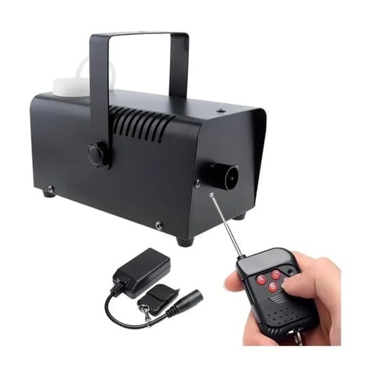 GENERICO - Maquina De Humo 600w + Pulsador + Control - Fiesta