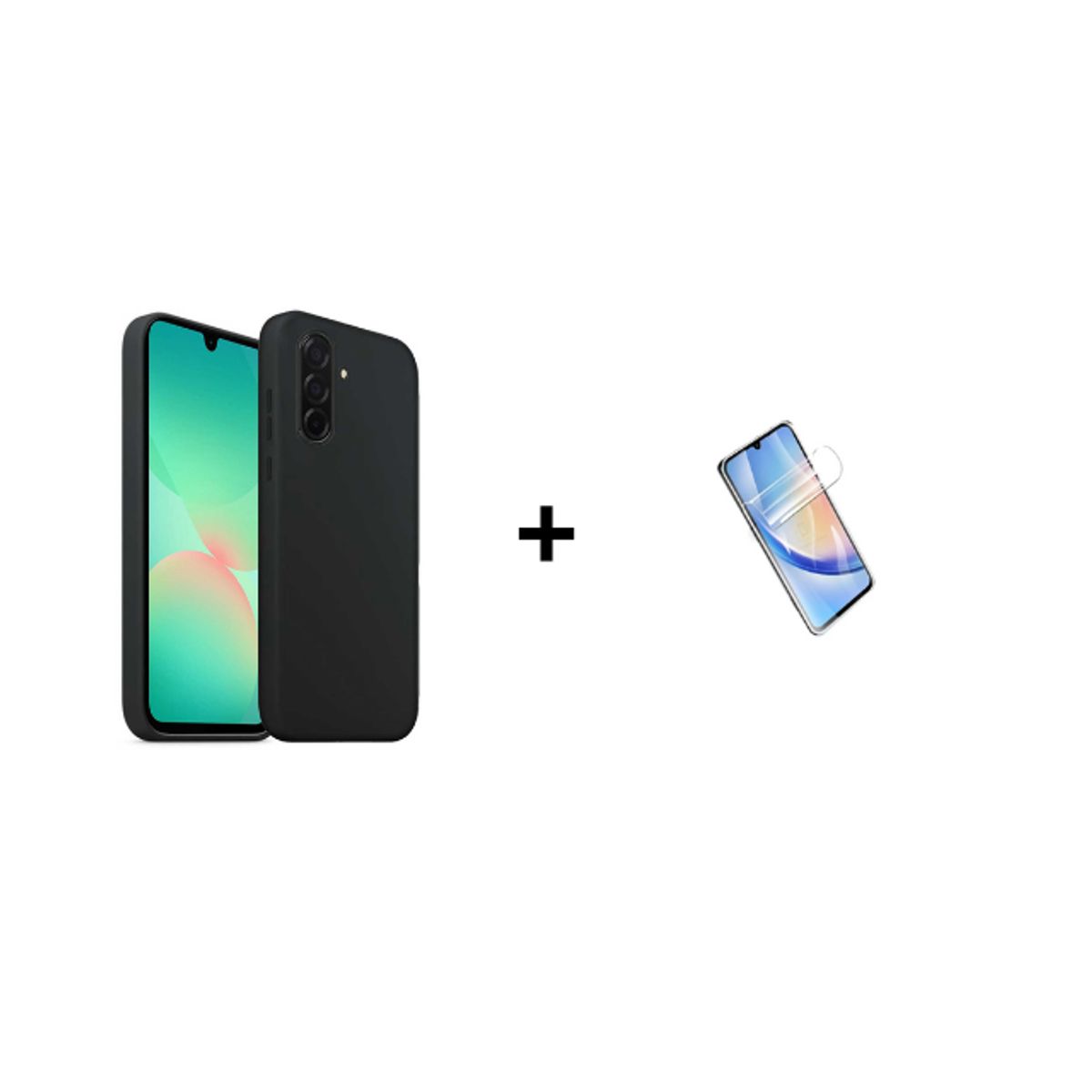 GENERICO - Kit Carcasa Con Lamina de Hidrogel Para Samsung A26