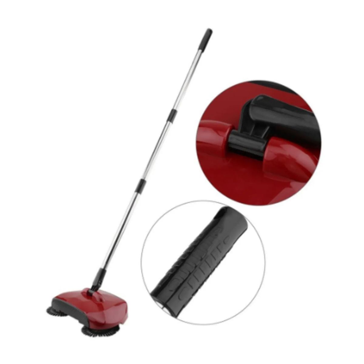 MOVI - Escoba Aspiradora y Barredora Manual 3 en 1