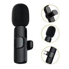 GENERICO - Micrófono Inalámbrico De Solapa Lavalier Celular Usb-c