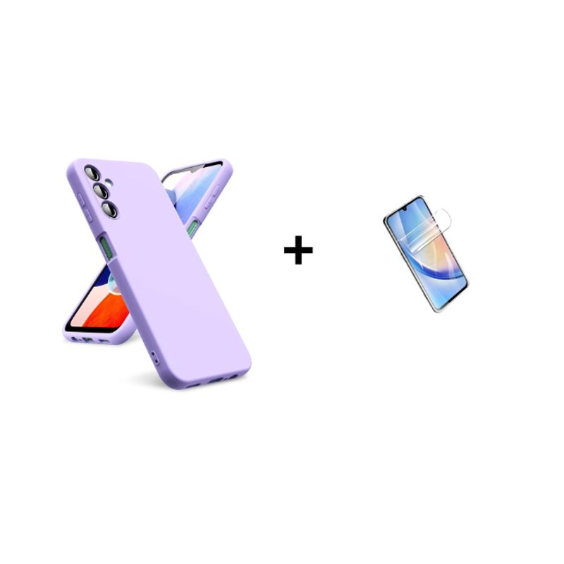 GENERICO - Kit Carcasa Con Lamina de Hidrogel Para Samsung A26