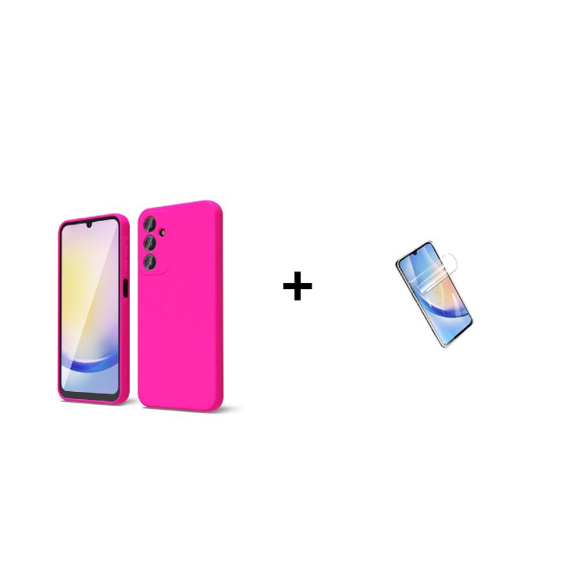 GENERICO - Kit Carcasa Silicona Con Hidrogel Para Samsung A36