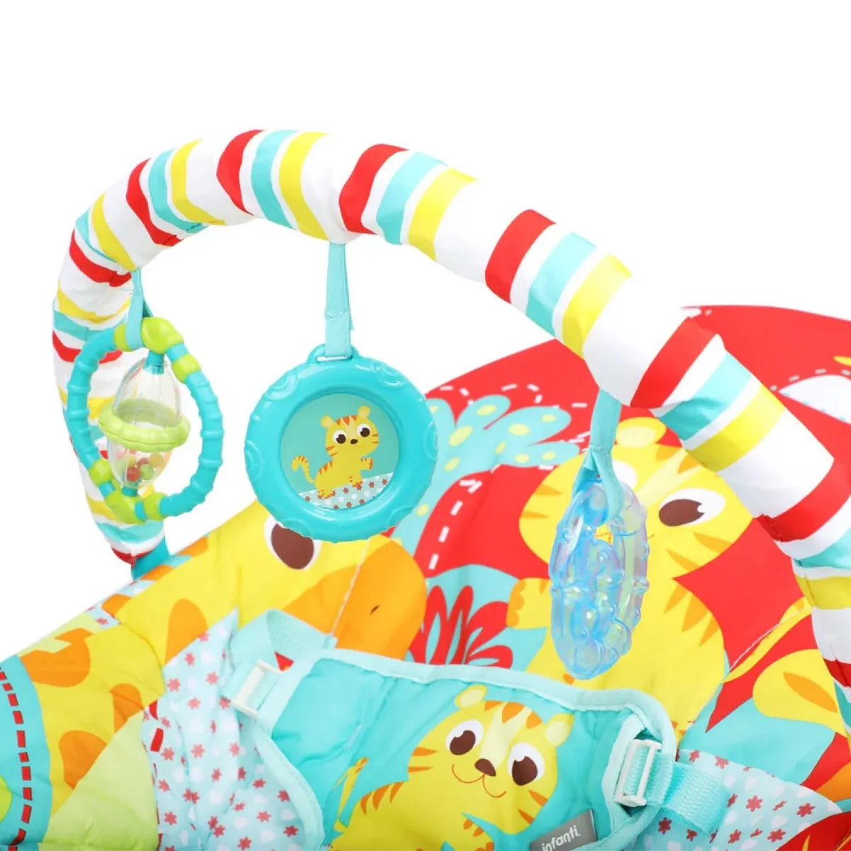 INFANTI - Silla Nido Safari Vibraciones Multicolor 6730 Infanti