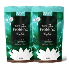 BIOV - Pack x 2 Proteínas de Arveja 800g Sin Gluten Vegano Bio V