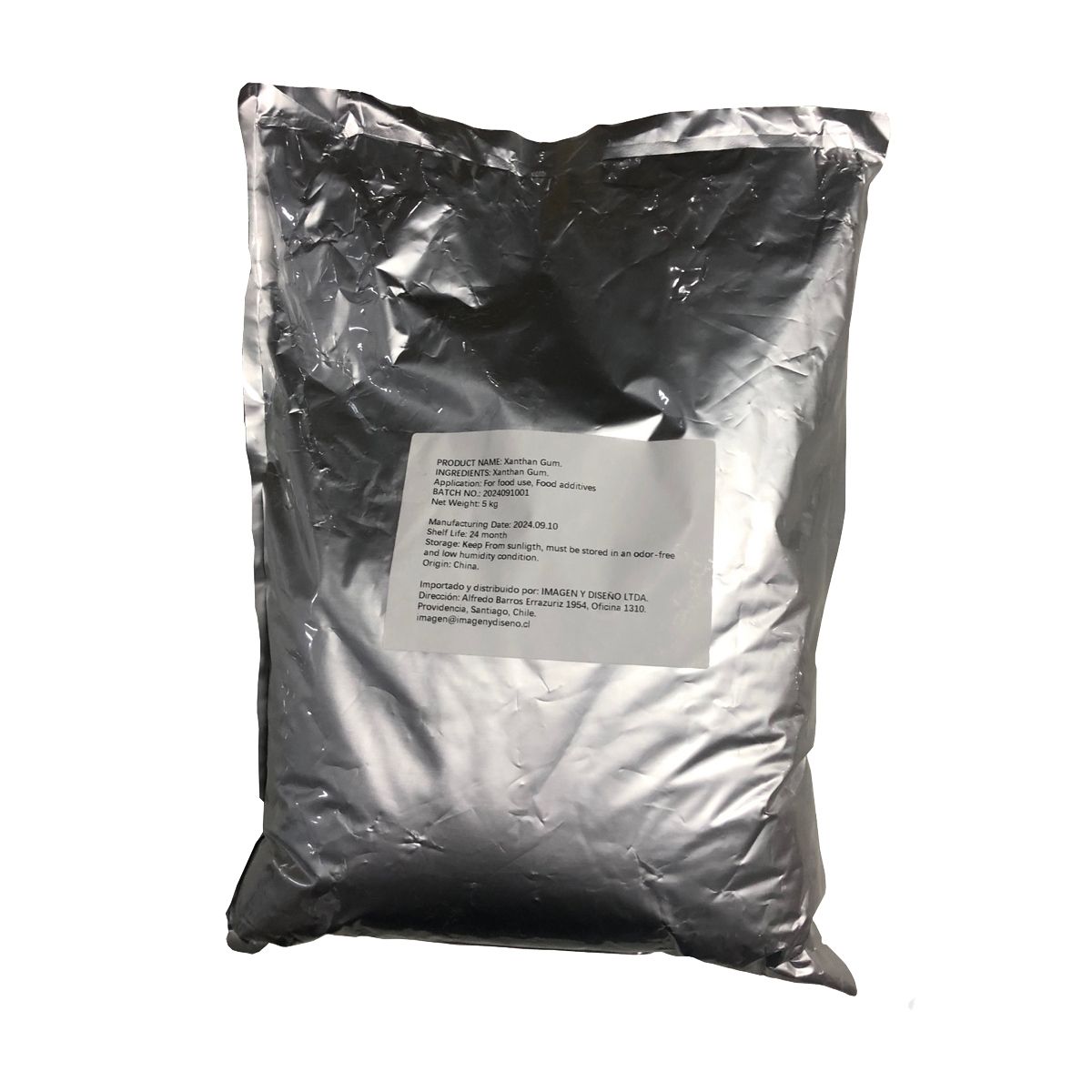 BIOV - Goma Xanthan Granel 5kg Sin Gluten Vegano Bio V