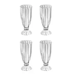 ALLEGRA - Set 6 Copas De Helado 360ml Altus Color Transparente