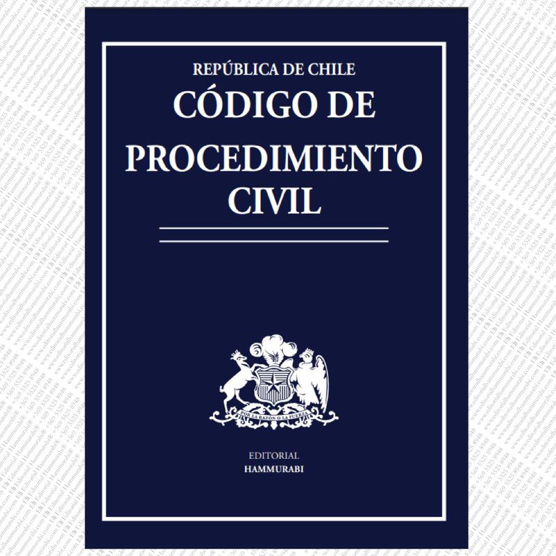 EDITORIAL HAMMURABI - CÓDIGO DE PROCEDIMIENTO CIVIL 2025 edición estudiante - HAMMURABI