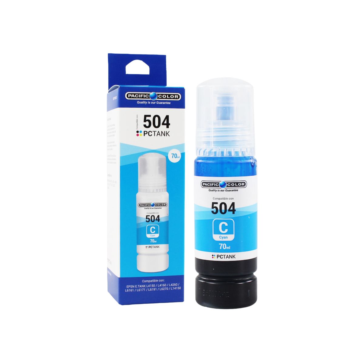 GENERICO - PACK TINTA ALTERNATIVA T504 PARA EPSON L4160 L4260 L6171 L6270 L14150