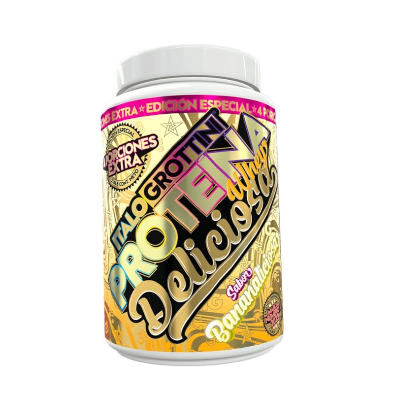 ITALO GROTTINI - PROTEÍNA WHEY DELICIOSA 2.6 LIBRAS 37 SV BANANALICIOSA ITALO GROTTINI