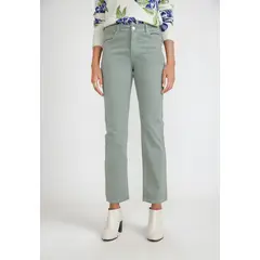 CANADIENNE - Pantalón Básico Mujer Algodón Peruano Verde