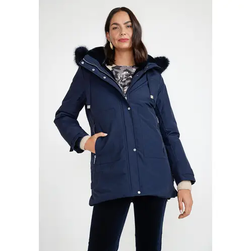 CANADIENNE - Parka Gruesa Mujer Marino