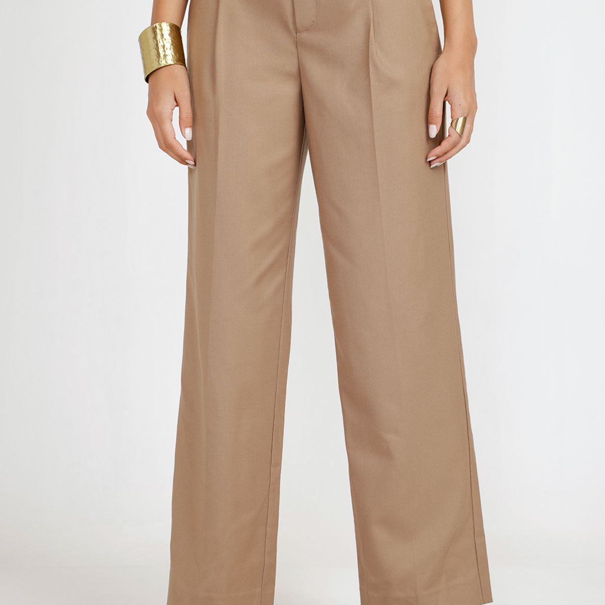 CANADIENNE - Pantalón Mujer Eloisa Camel