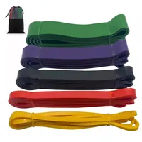 Power Bands Bandas Elasticas Resistencia Gym Set De 5 Latex