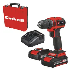 EINHELL - Taladro Inalámbrico Te-cd 1840 Li 2x20ah