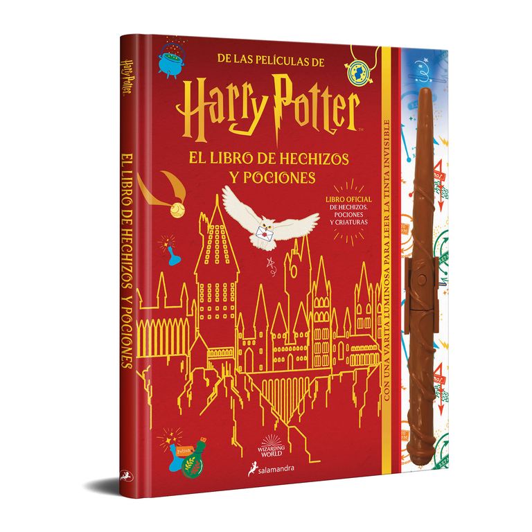Libro El libro de hechizos y pociones H Potter - JK Rowling