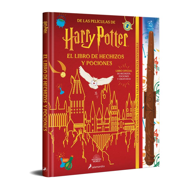 SALAMANDRA - Libro El libro de hechizos y pociones H Potter - JK Rowling