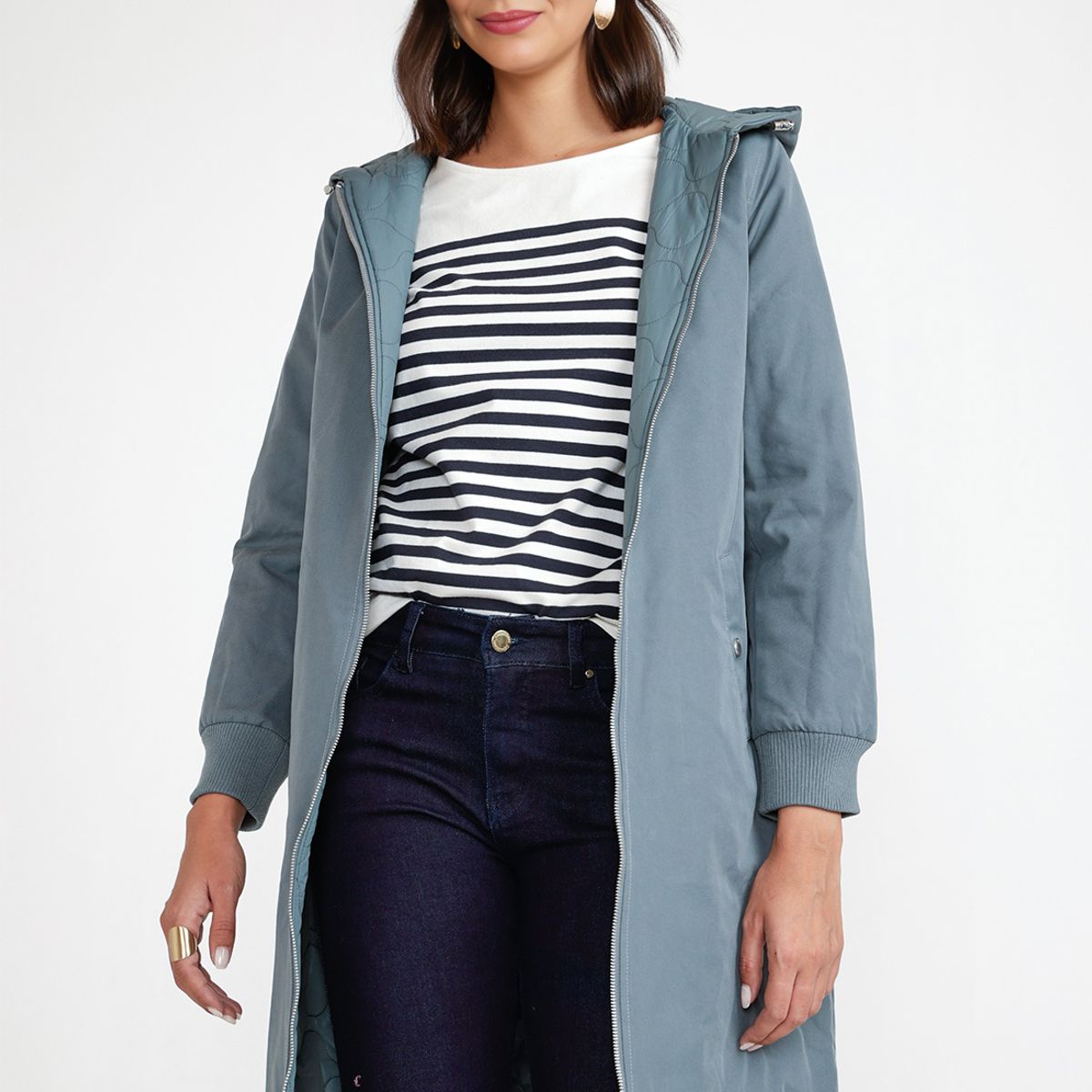 CANADIENNE - Parka Mujer Reversible Lisa Celeste