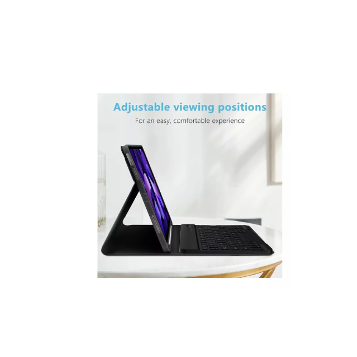 GENERICO - Funda con Teclado Español Para iPad 11th A16 2025