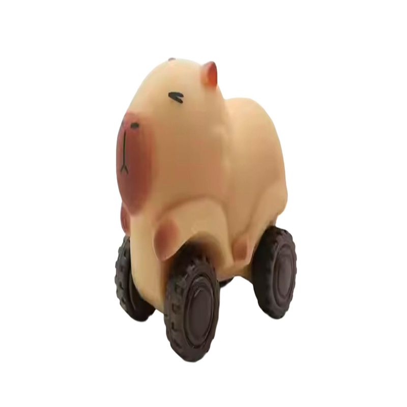 GENERICO - Capibara Carrito Squishy Juguete Elástico Flexible