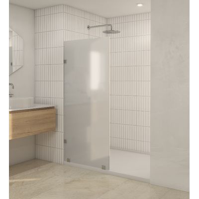 Imagen 2 del producto Shower Door vidrio templado con empavonado 90x190 cm Inox