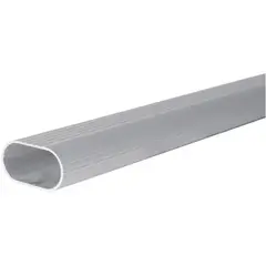 HBT - Barra Closet Ovalada 3000 mm Aluminio