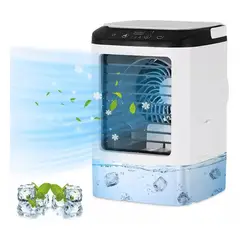 MUNDO MAGIA - Ventilador De Aire Enfriador Portátil Con Hielo Conector Usb