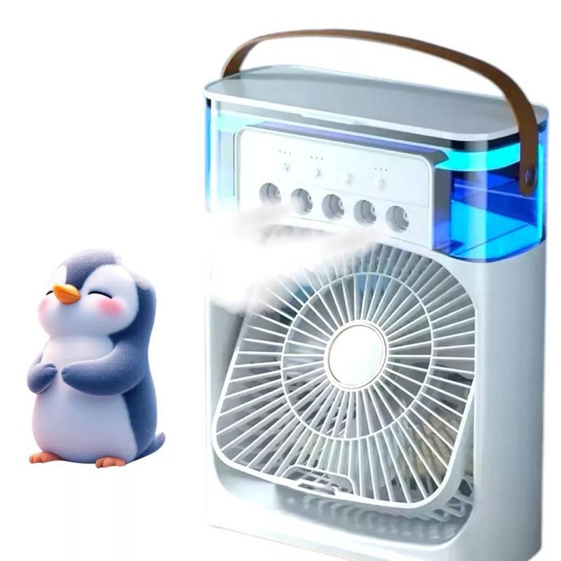 MUNDO MAGIA - Ventilador Humificador Usb Dormitorio Oficina Aire Frio