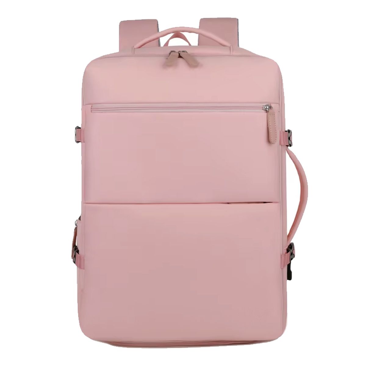 BIOV - Mochila Viaje Cabina 40lts Rosado Impermeable Unisex USB
