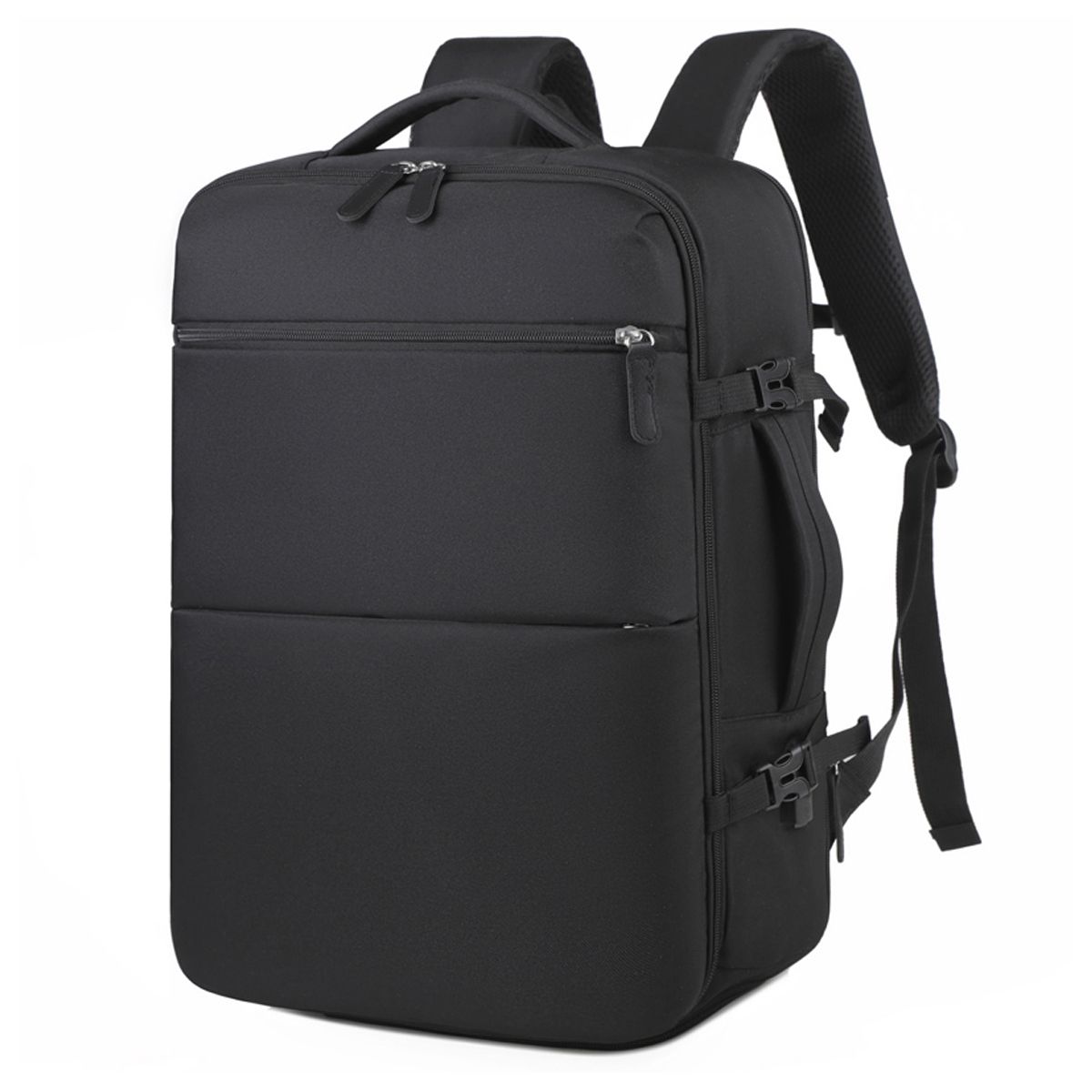Mochila Cabina 40lts Negro Impermeable Unisex USB & Almohada de Viaje, marca BIOV - Foto 2