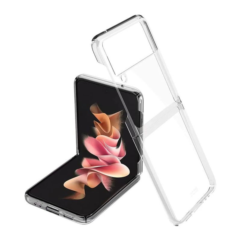 GENERICO - Carcasa Para Samsung Z Flip 4 Antigolpes Acrilico Resistente