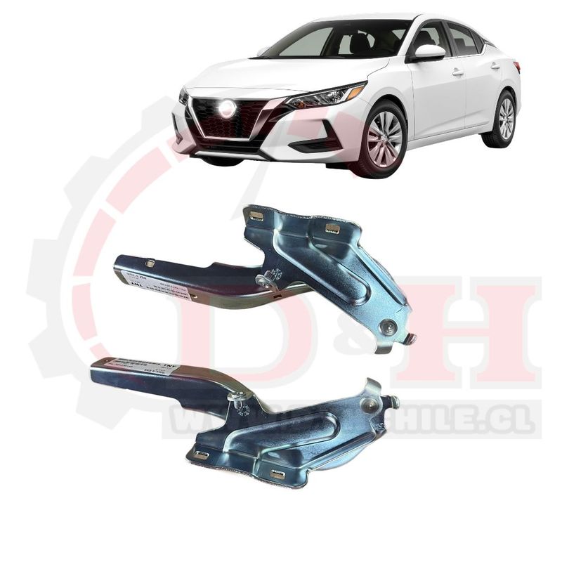 GENERICO - Par Bisagras Capot Nissan sentra 2020-2023