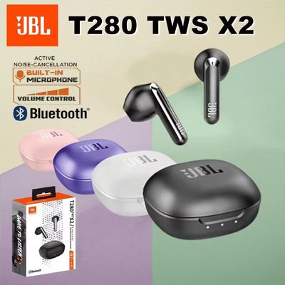 Imagen 2 del producto Audífonos Bluetooth T280 TWS X2 -Negro y Estuche