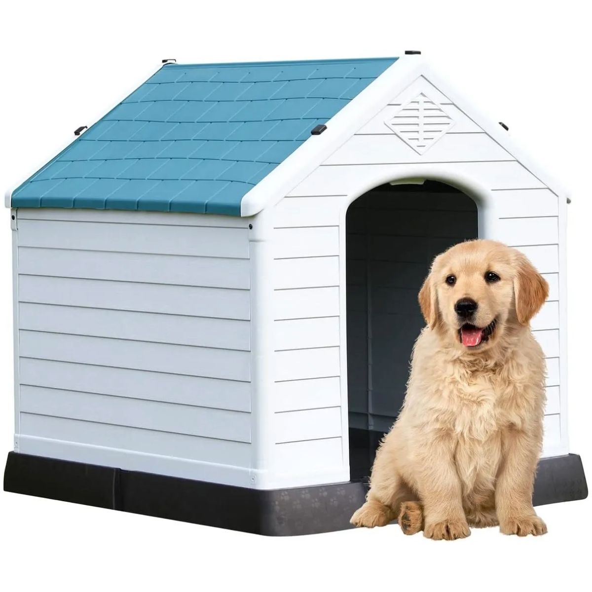 GENERICO - Casa Perro 101x97x99cm azul