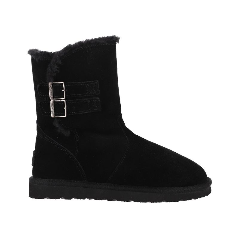BAMERS - Bota Mujer Bamers Blast Strap Cuero II Negro