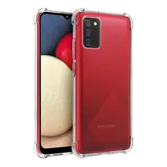 GENERICO - Carcasa Para Samsung A02 Y A02s Transparente Reforzada