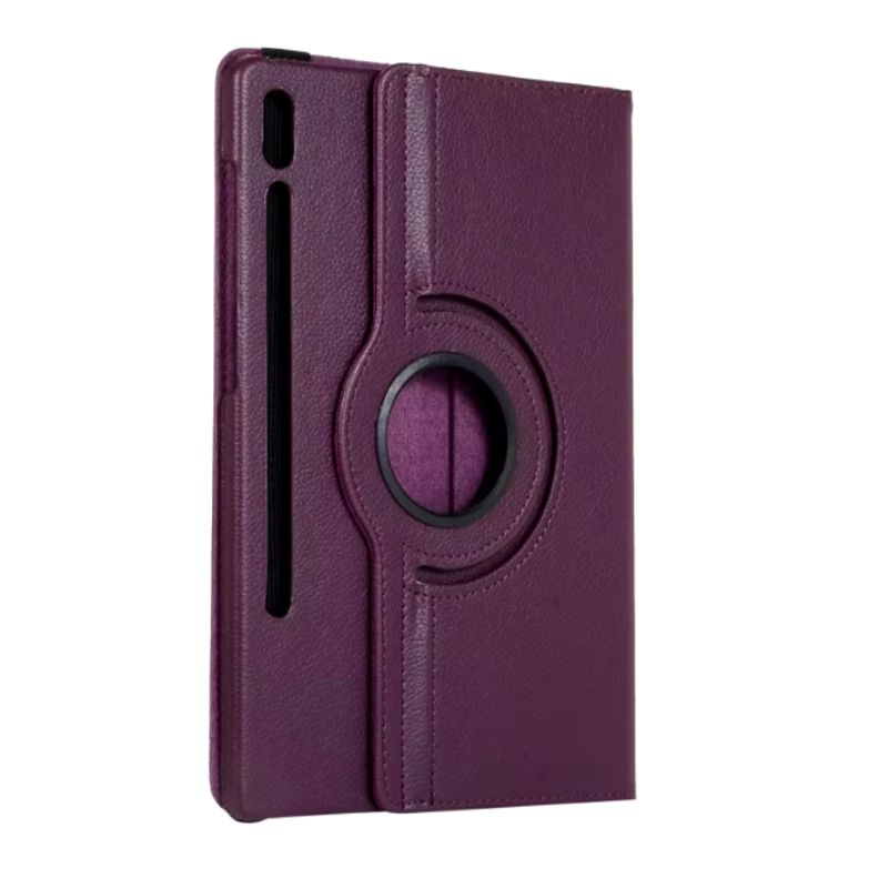 GENERICO - Carcasa Funda Giratoria Para Tablet Samsung S10 Fe 10.9 Morado