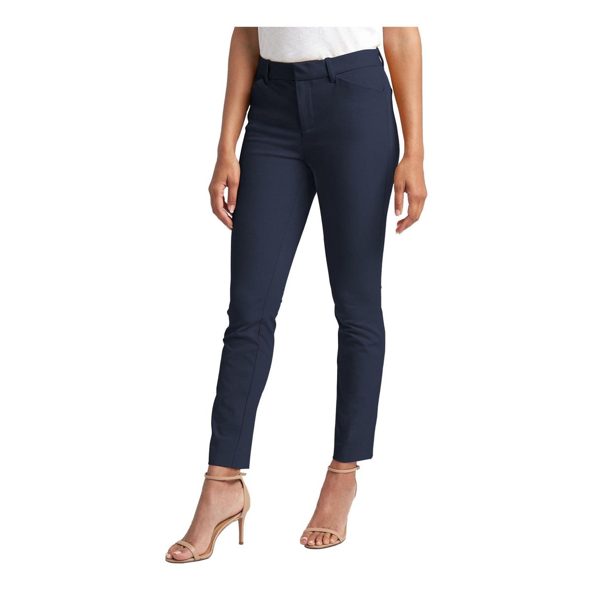 GAP - Mujer Pantalon Gap Skinny Ankle Azul Azul Marino