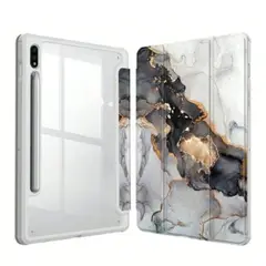 GENERICO - Funda Smart Cover Para Tablet Samsung S10 Fe 10.9 Mármol Blanco