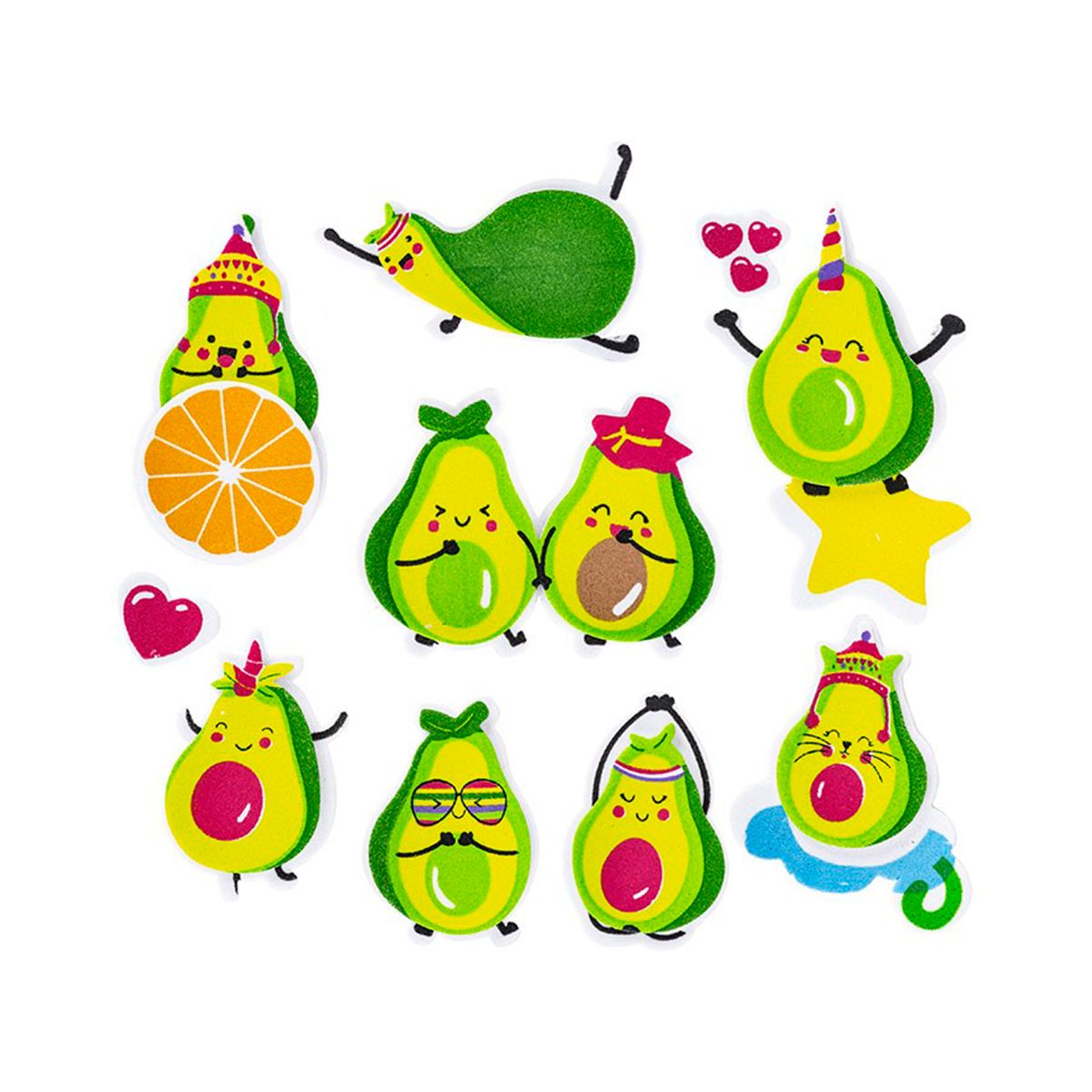ADIX - Stickers Goma Eva palta