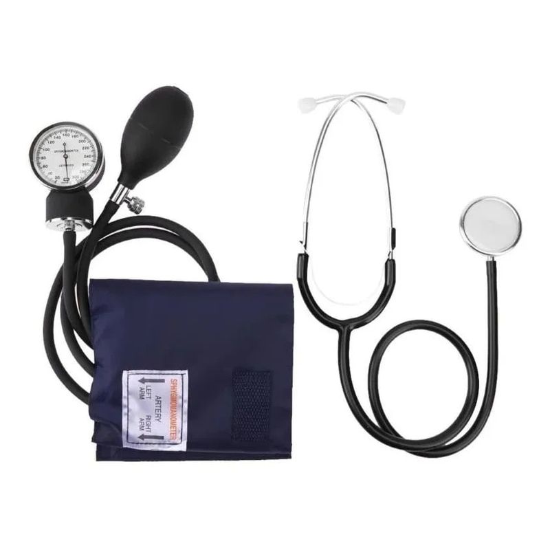 GENERICO - Toma Presion Arterial Manual Tensiometro Braz + Estetoscopio