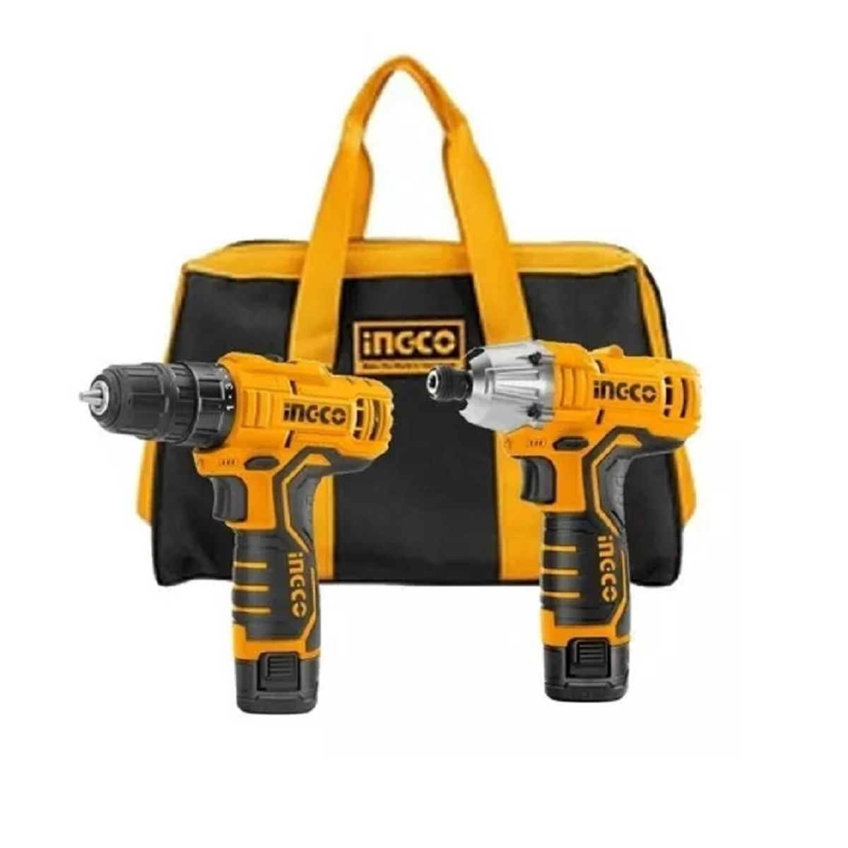 INGCO - KIT TALADRO Y ATORNILLADOR DE IMPACTO 12V INGCO.