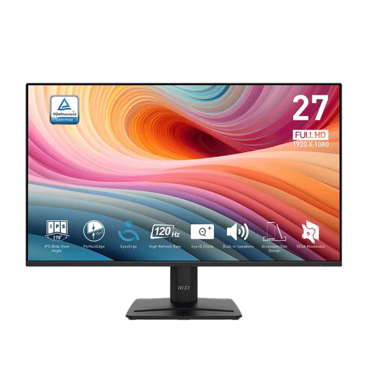 MSI - Monitor MSI PRO MP275 E2 27″ FHD 120Hz IPS 1ms HDR Ready