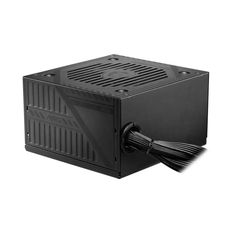 MSI - Fuente de Poder MSI MAG A600DN, 600W, PciE-5.0, 80 Plus, ATX