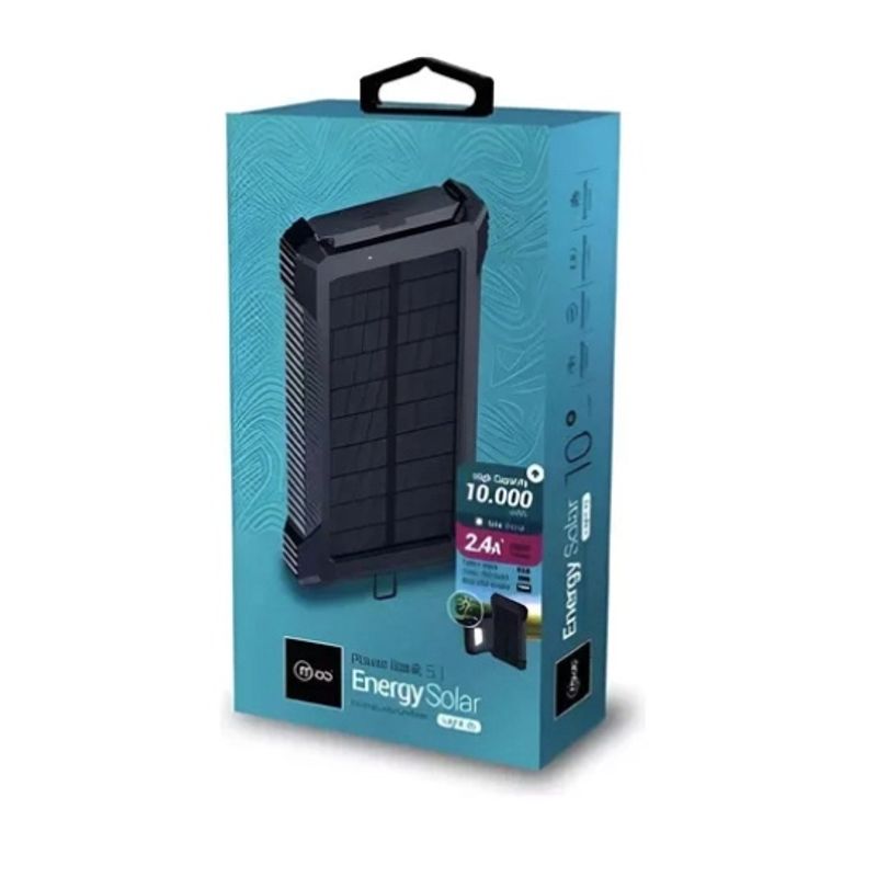ATLAS - Power Bank Energía Solar 10000mah Mlab