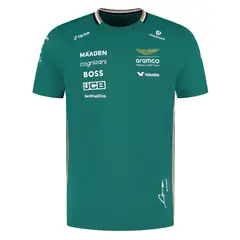 BOSS - Polera Formula 1 Fernando Alonso Oficial Aston Martin 2025.-
