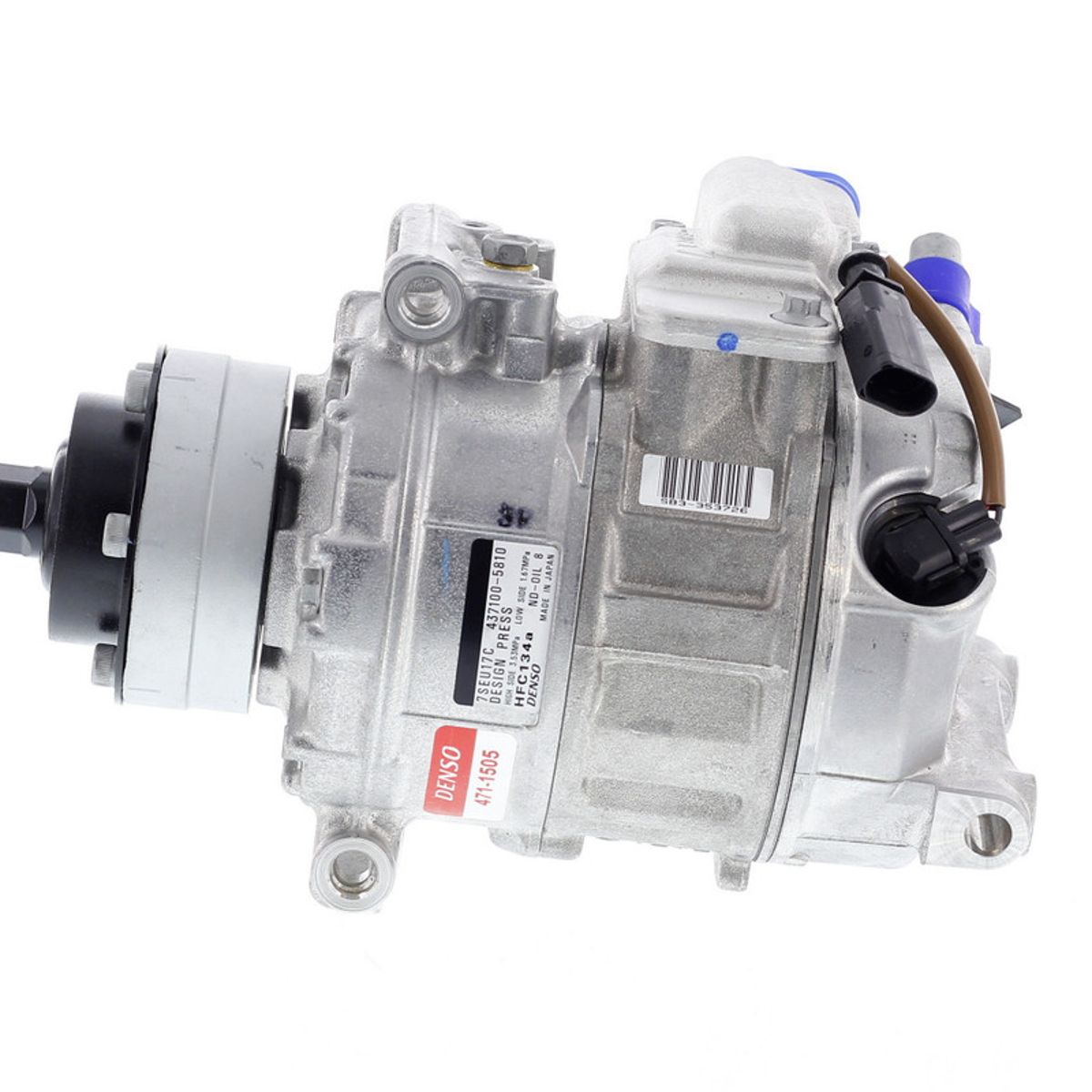 DENSO - Compresor de AC 7SEU17C 12V M DIRECTO para AUDI A6 OE DENSO.